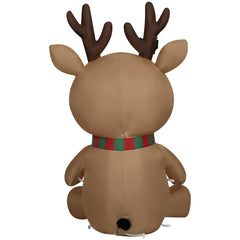 New Christmas Airblown Inflatables Yard Decoration Baby Reindeer, 3.5 ft