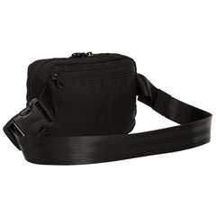 Ozark Trail Waistpack, Black Fanny Pack, Polyester, Zipper, on Waist, Adult