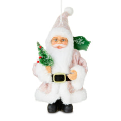 Pink Santa Christmas Ornament, 5.12 in, by Holiday Time