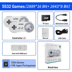 1500 Games HDMI-Compatible Video Game Console for SNES/NES