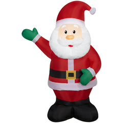 Christmas Airblown Inflatables Yard Decoration Santa, 4 ft