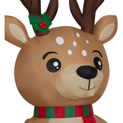 New Christmas Airblown Inflatables Yard Decoration Baby Reindeer, 3.5 ft