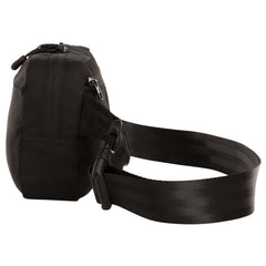 Ozark Trail Waistpack, Black Fanny Pack, Polyester, Zipper, on Waist, Adult